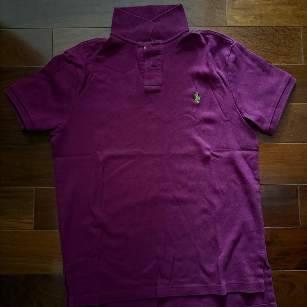 Ralph Lauren Deep Purple Polo Shirt